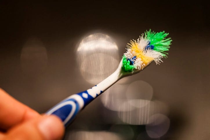 A toothbrush.