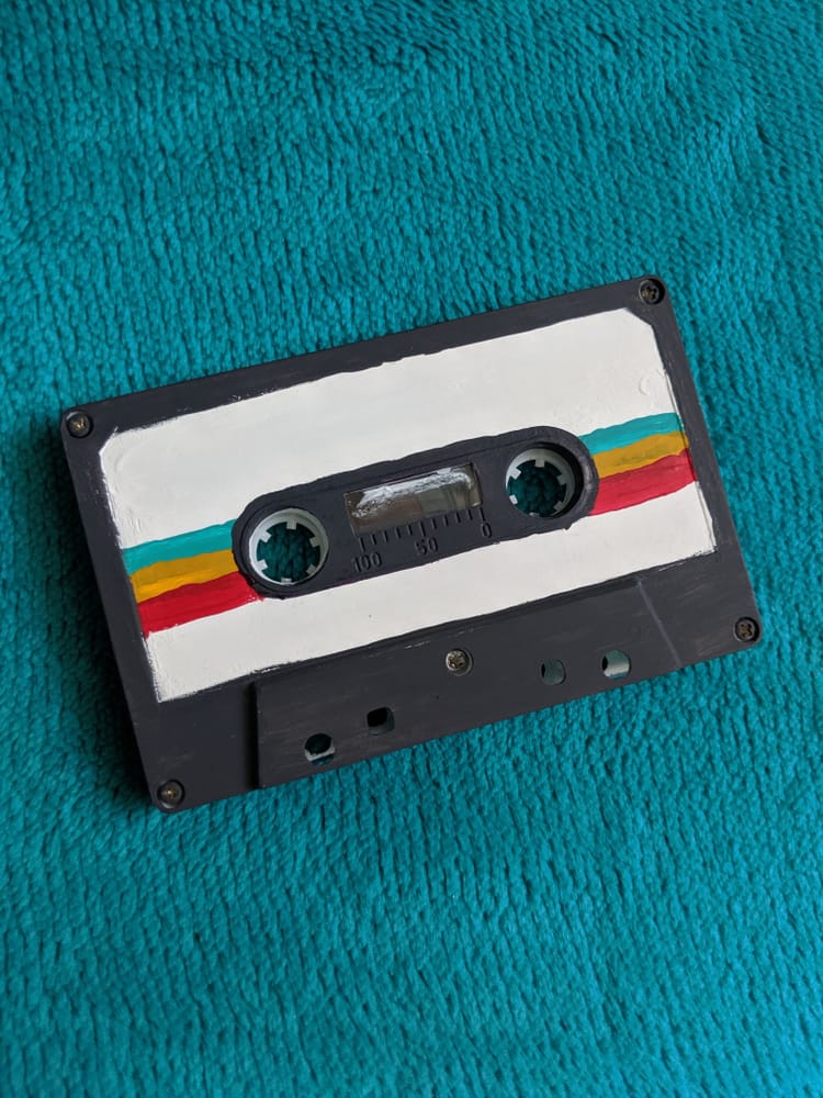 Vintage casette tape.