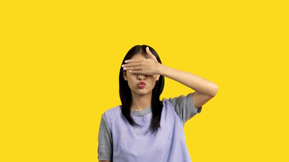 blindfold eyes