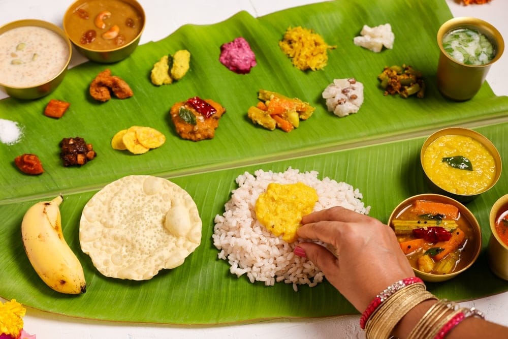 Delicious Indian food.