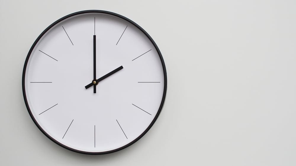 Wall clock.
