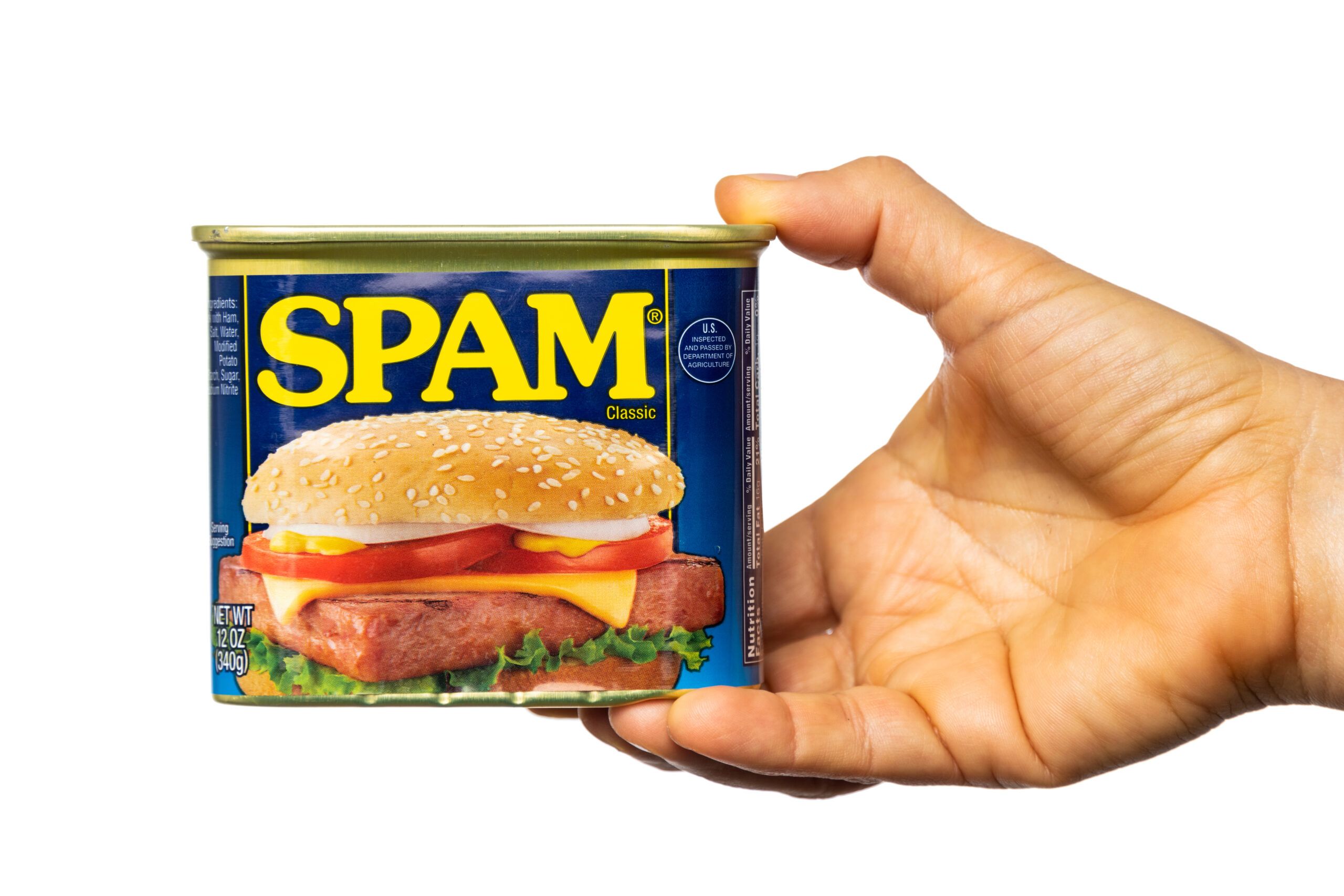 A can of Spam.