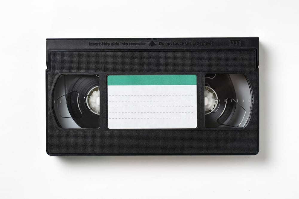 A VHS tape.