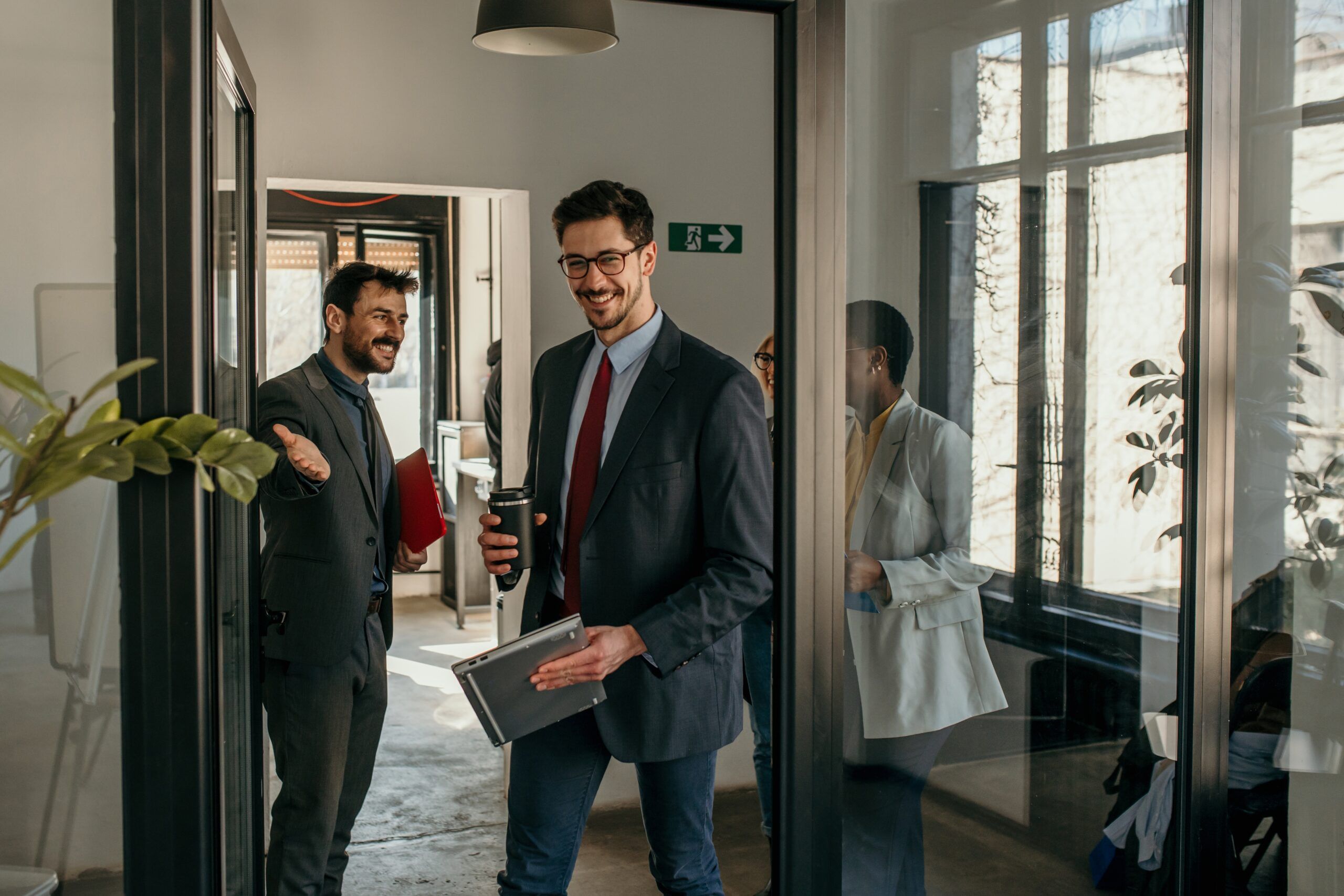 Group of businessmen.