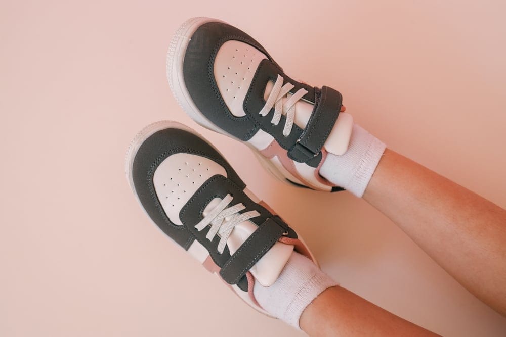 Children's sneakers.