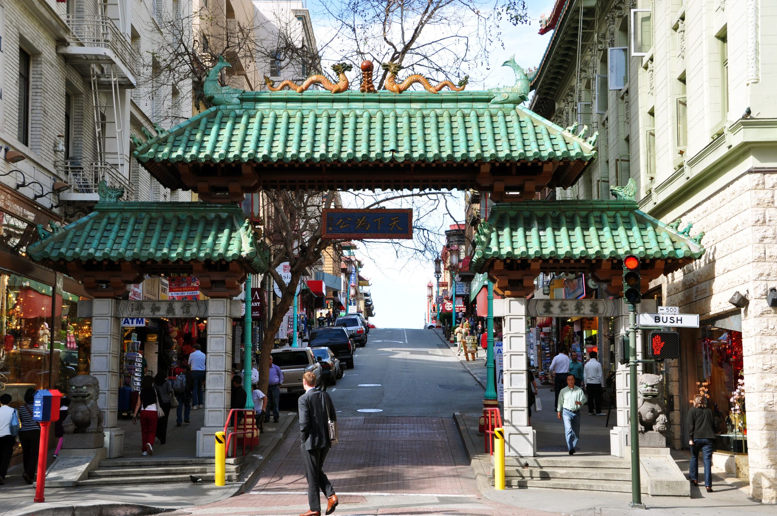 Chinatown in San Francisco, CA.