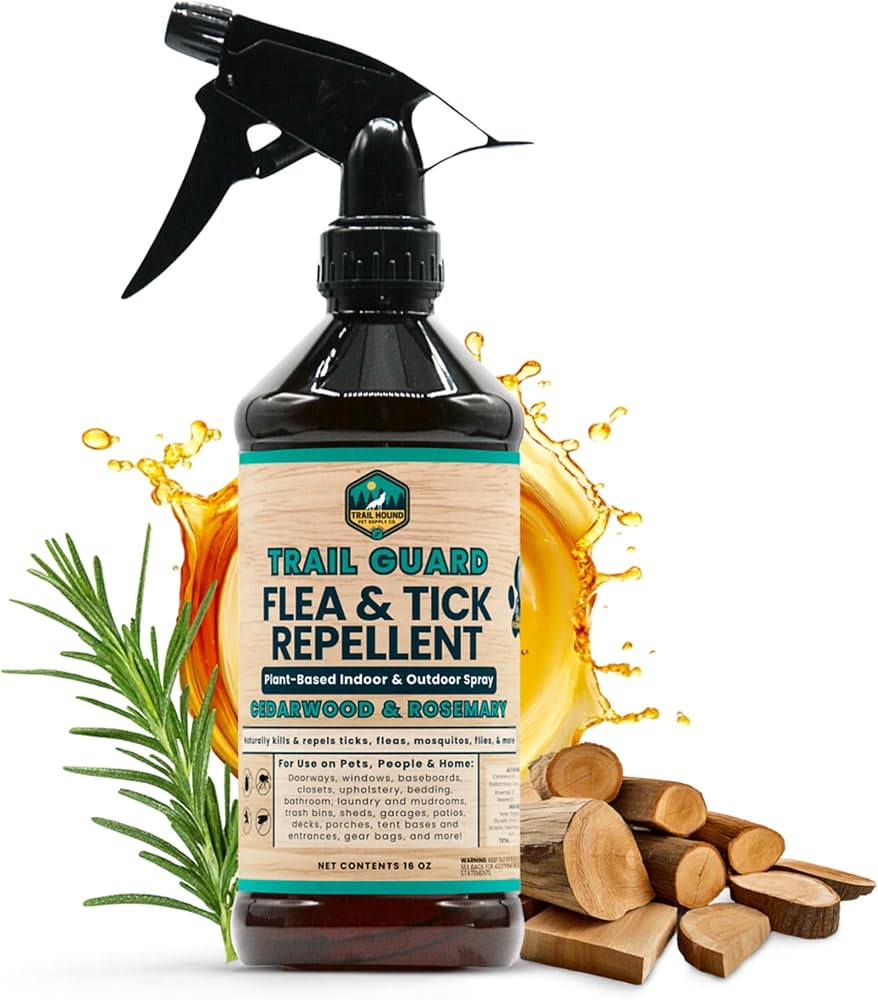 A bottle of tick repellent.