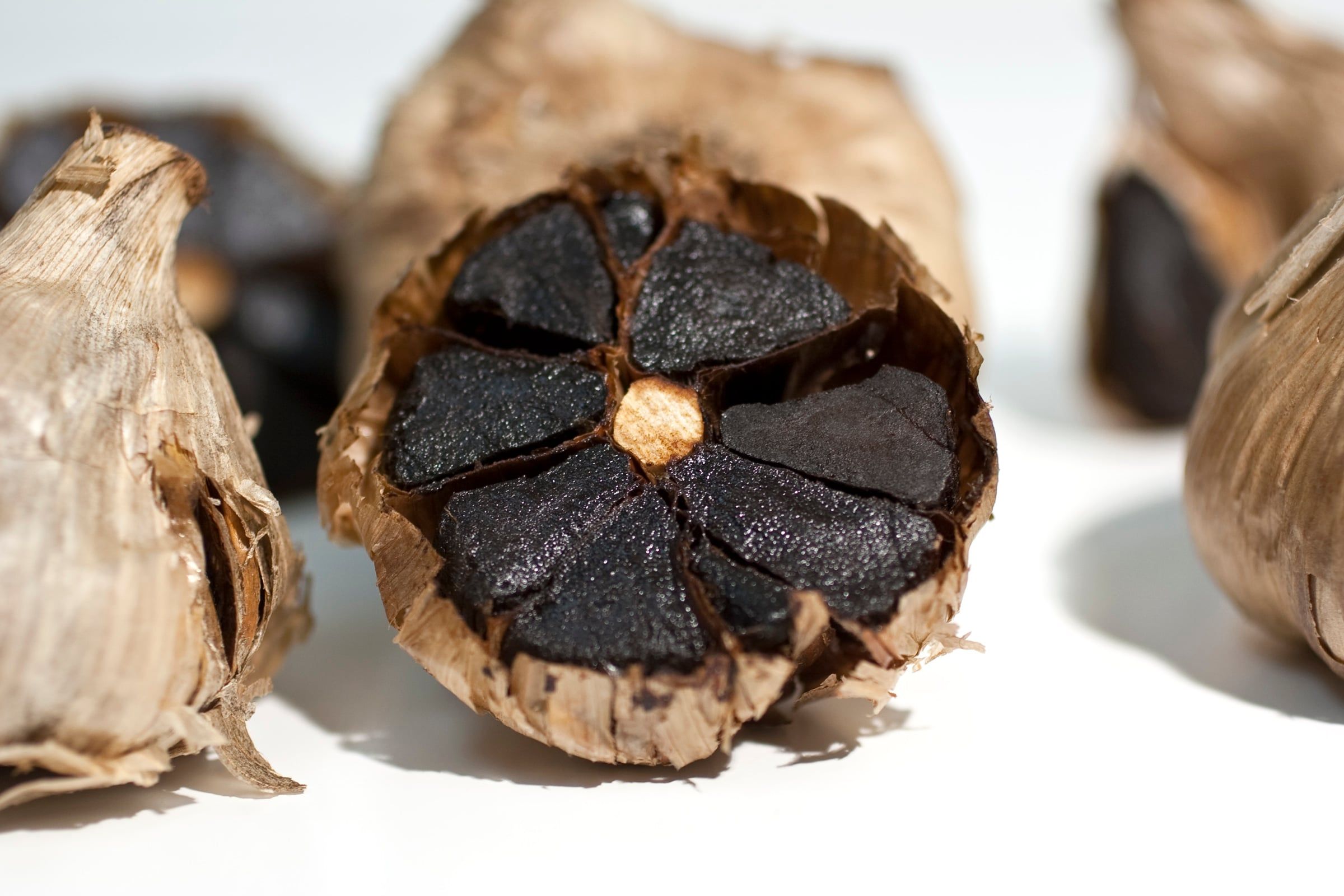 Black garlic.