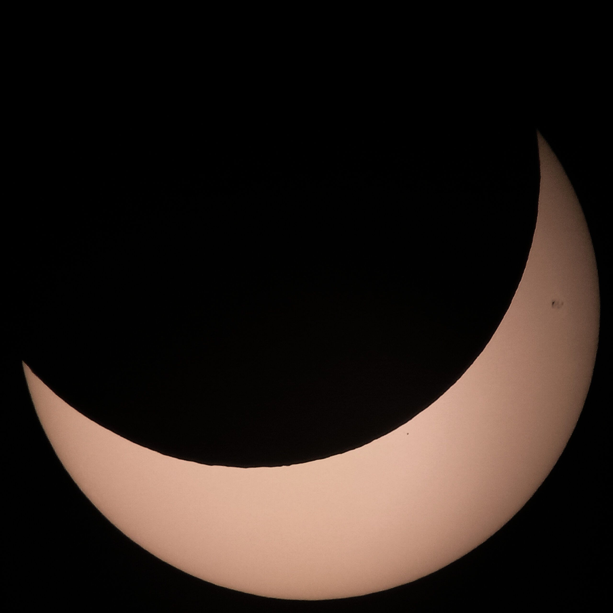 A solar eclipse.