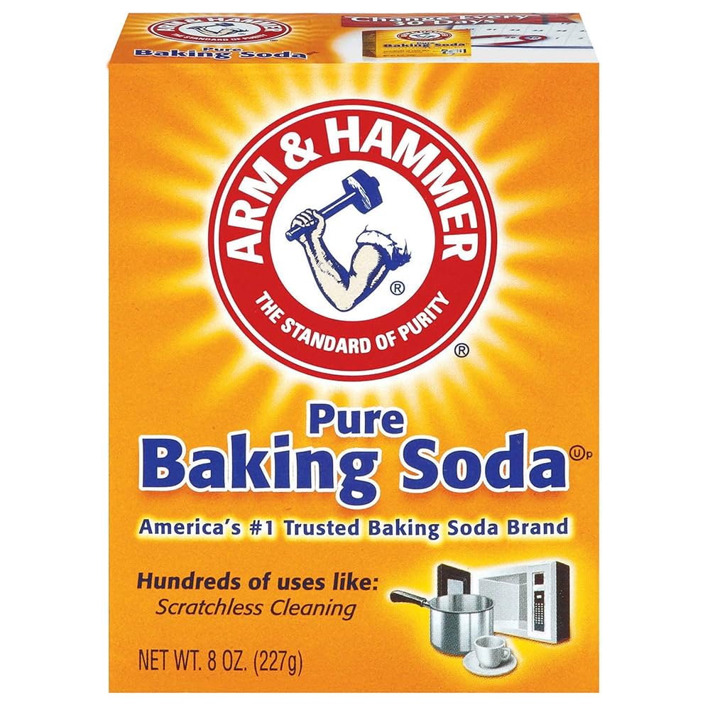 Arm & Hammer baking soda.