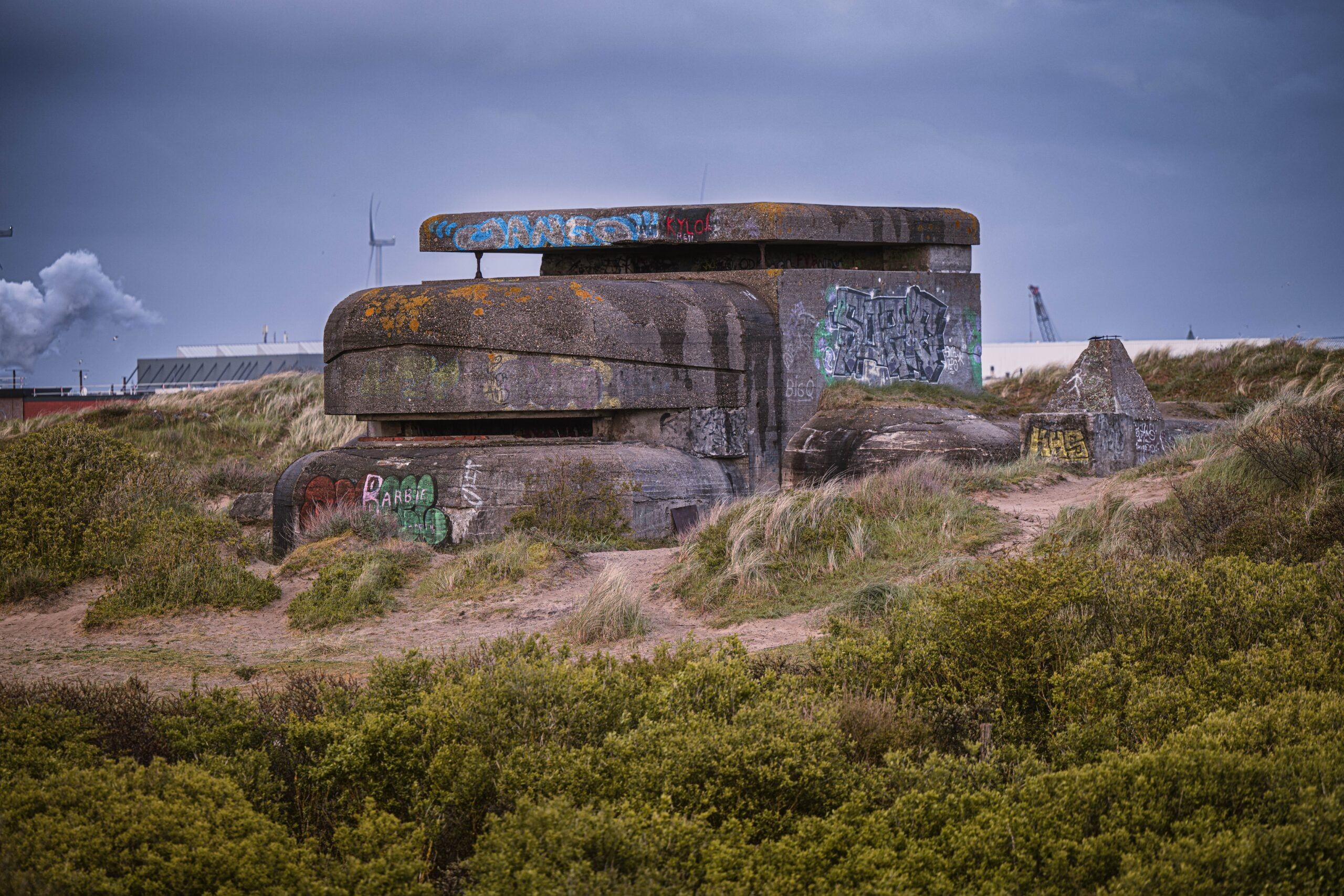 A bunker complex.