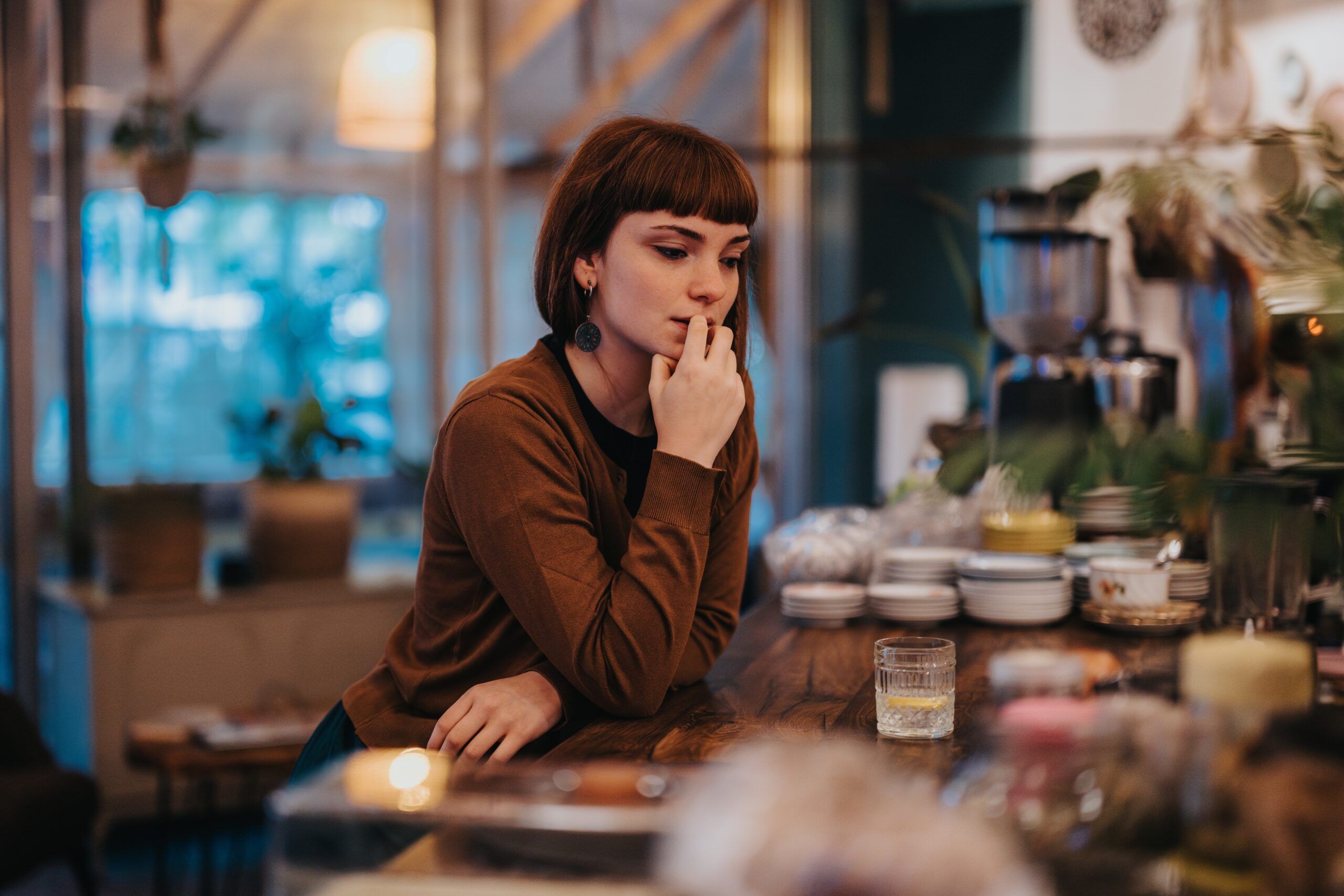 A women thinking about the things her parents have said over the years.