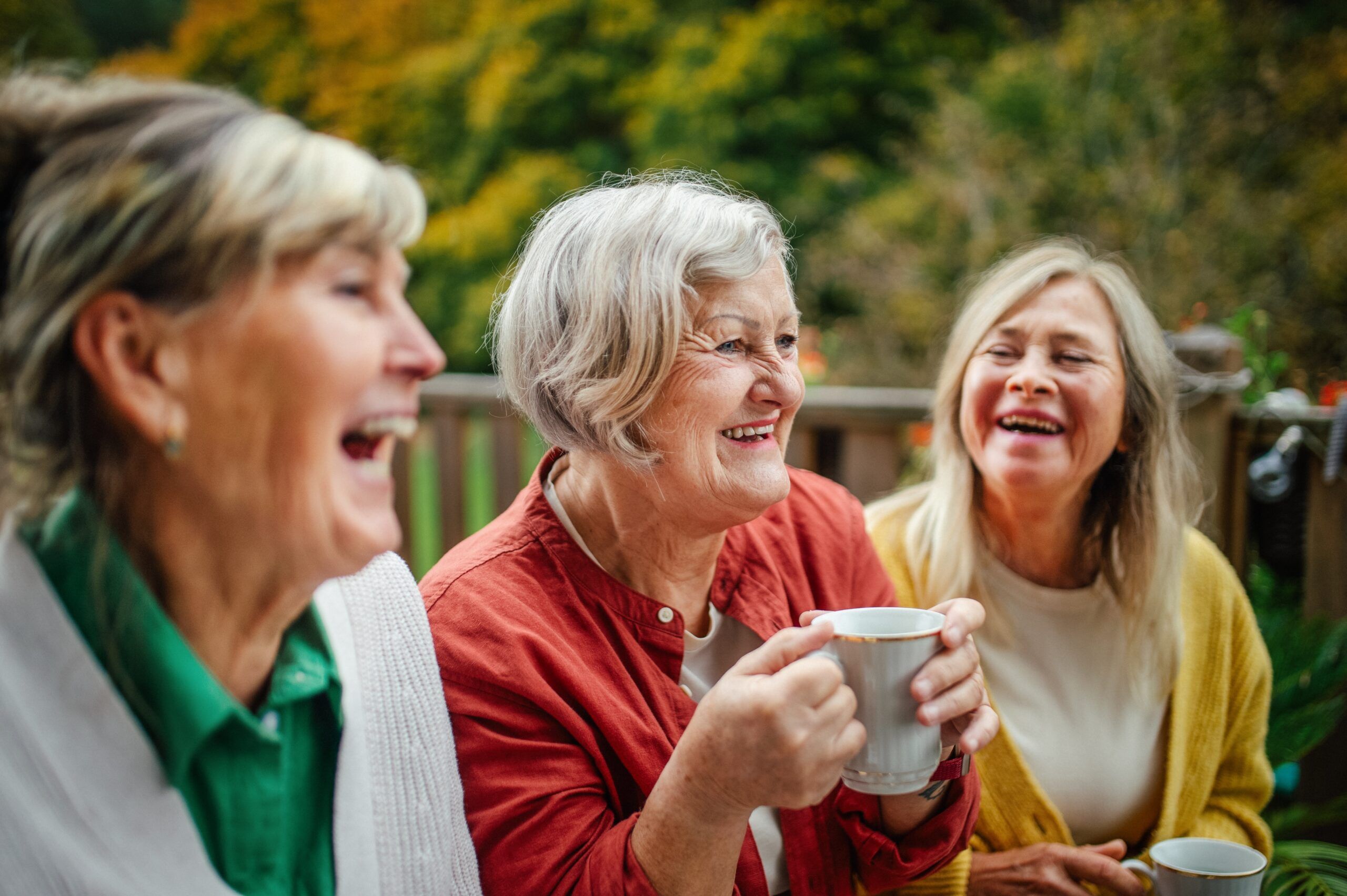 A group of proud 80-year-olds looking back on their lives.