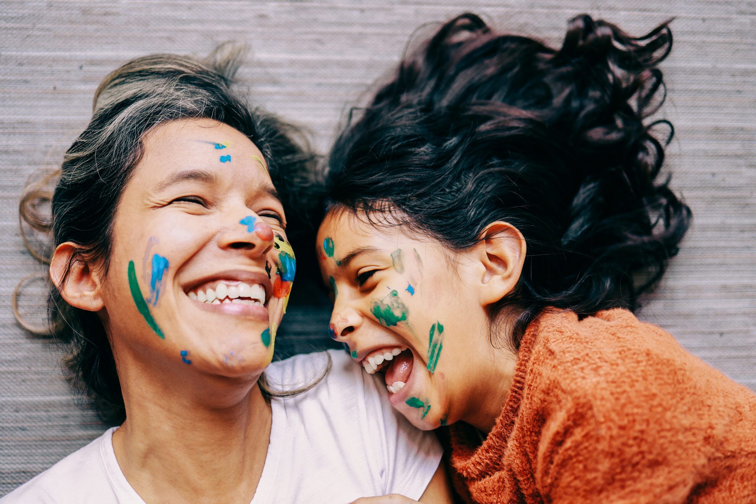 A mother who is fully present with her daughter.