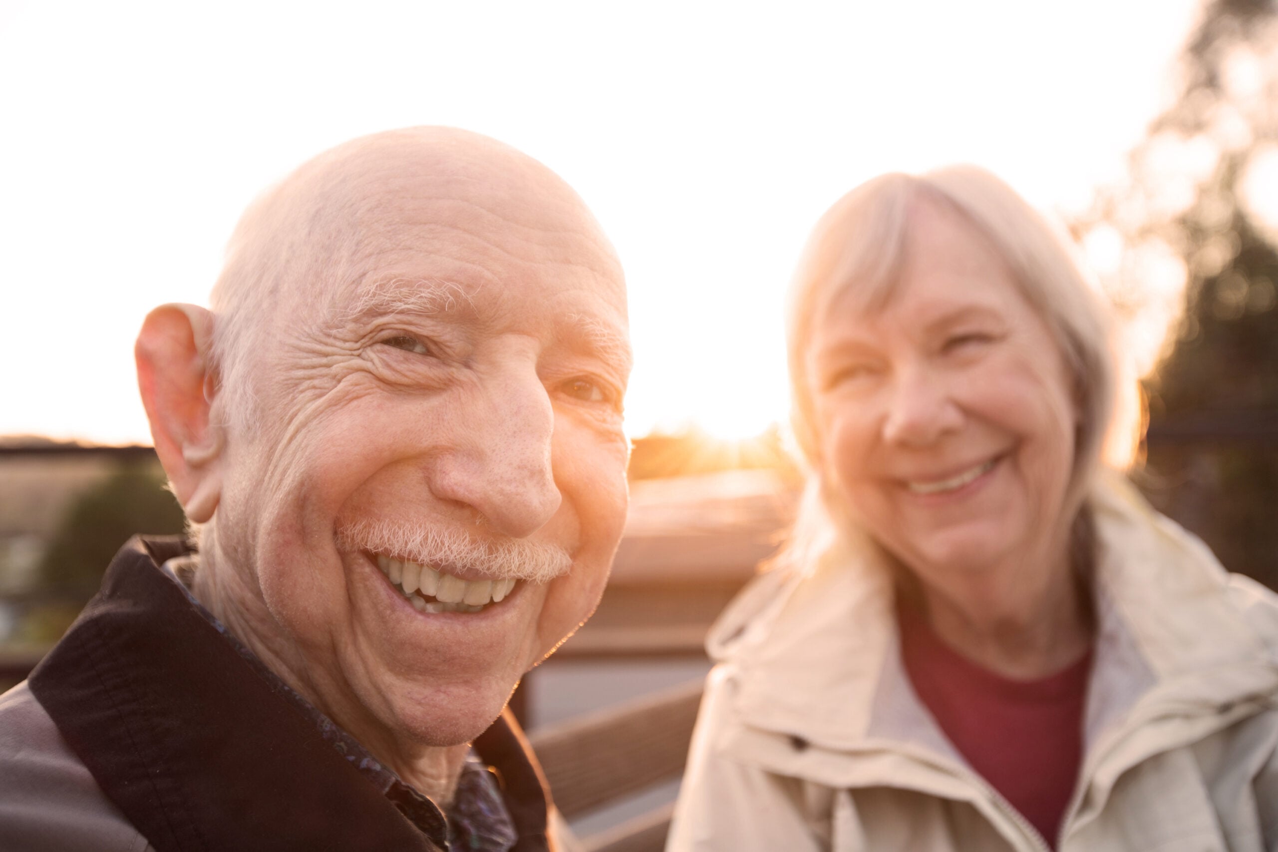 A mentally sharp mature couple.