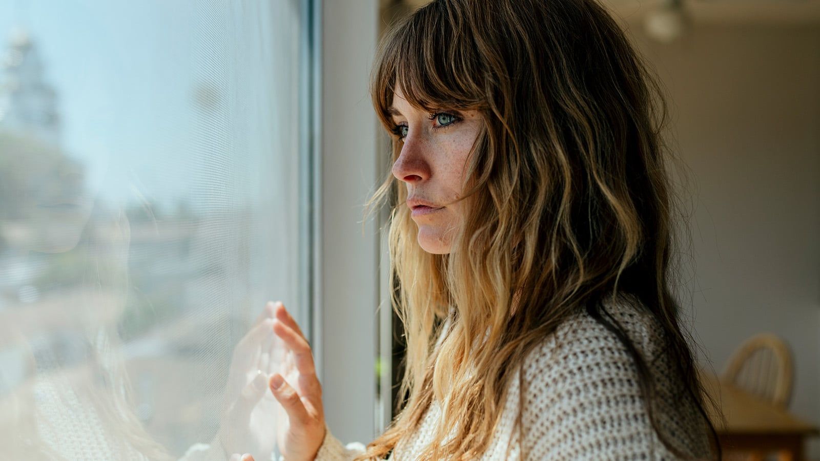 A woman who prefers solitude over constant socializing.