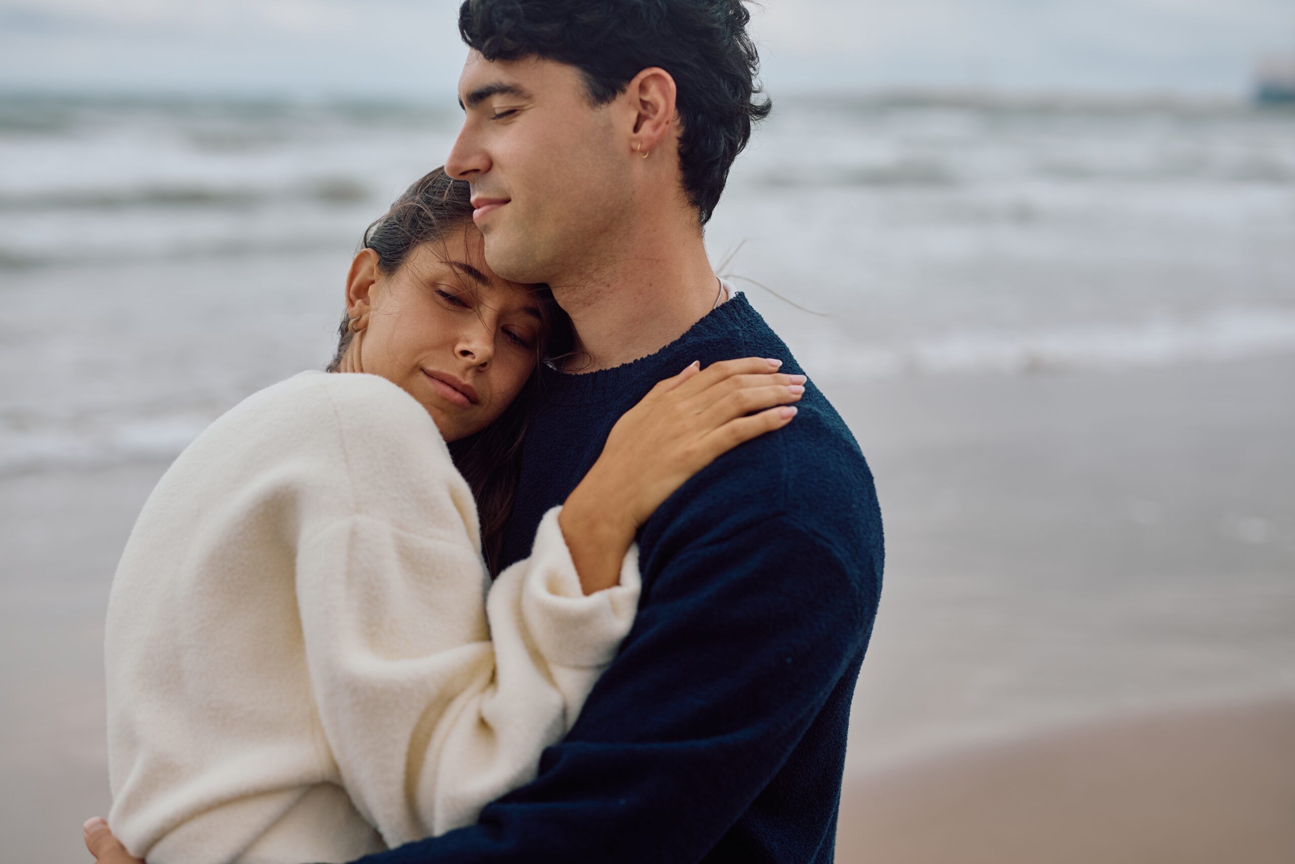 A woman who feels lonely even in a loving relationship.