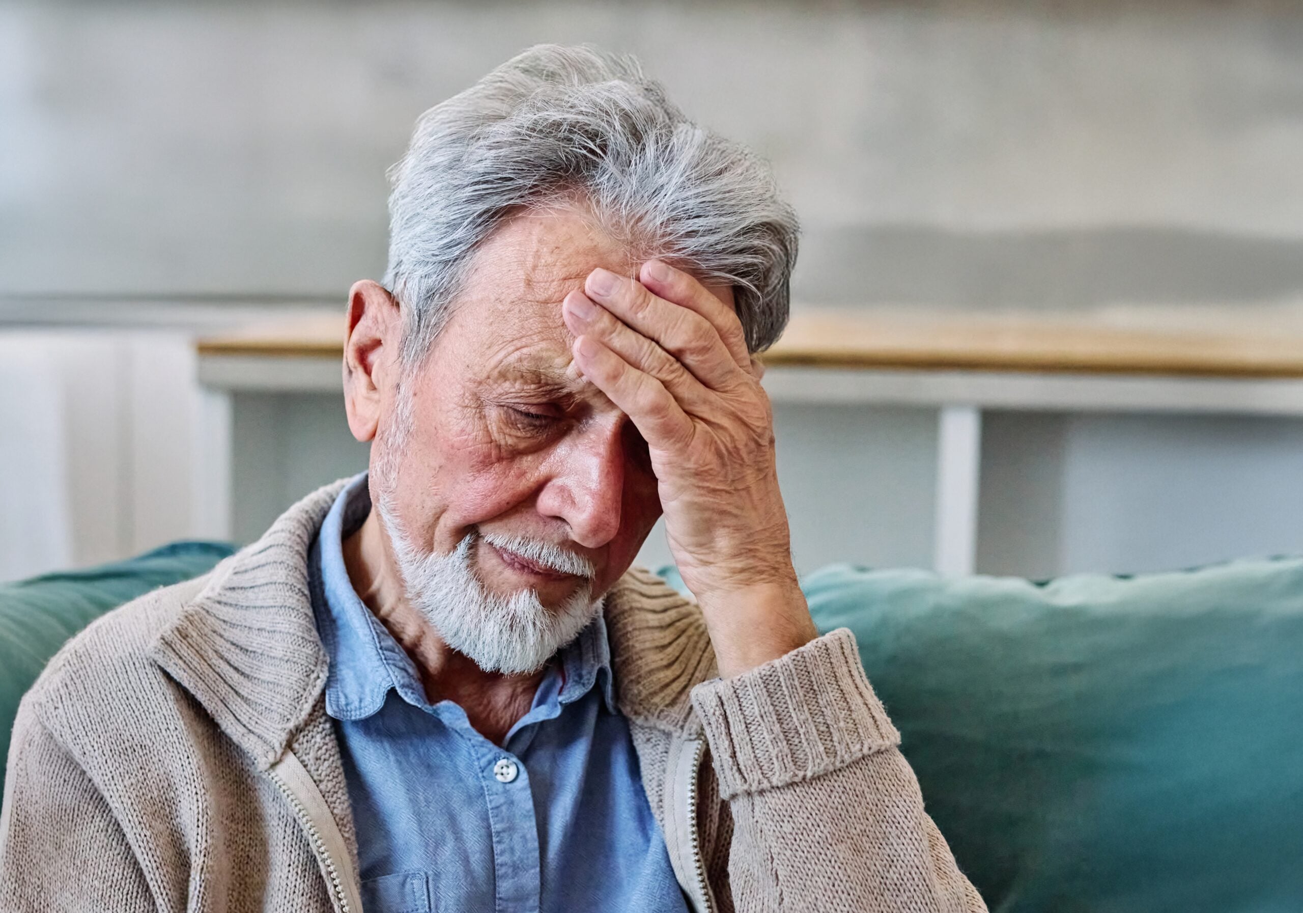 A 70-year-old man losing people in his life to indifference.