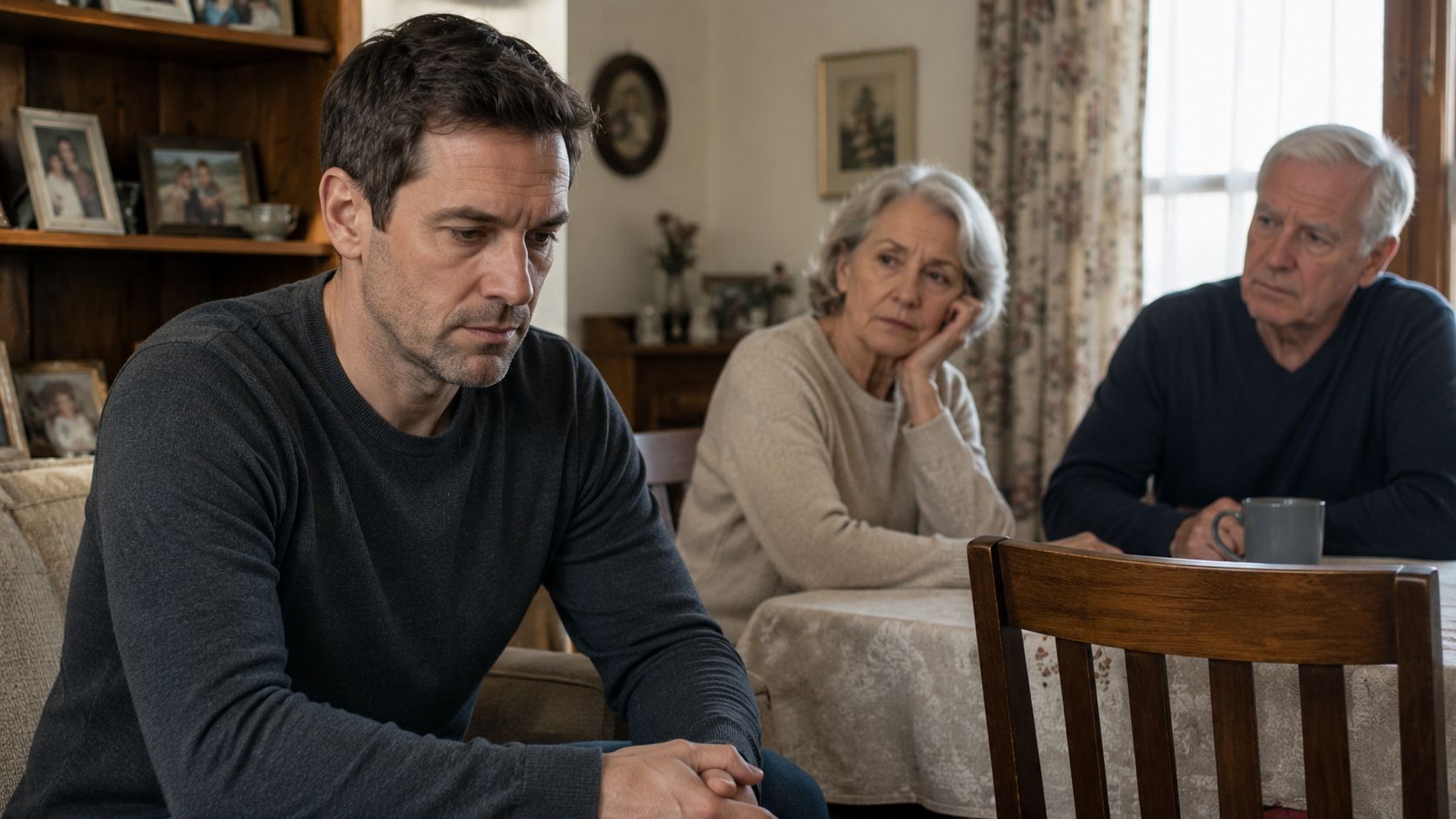 Psychology says that the adult child who visits their aging parents but says almost nothing isn’t indifferent — they’ve learned how much of themselves it’s safe to bring into the house, and it isn’t much