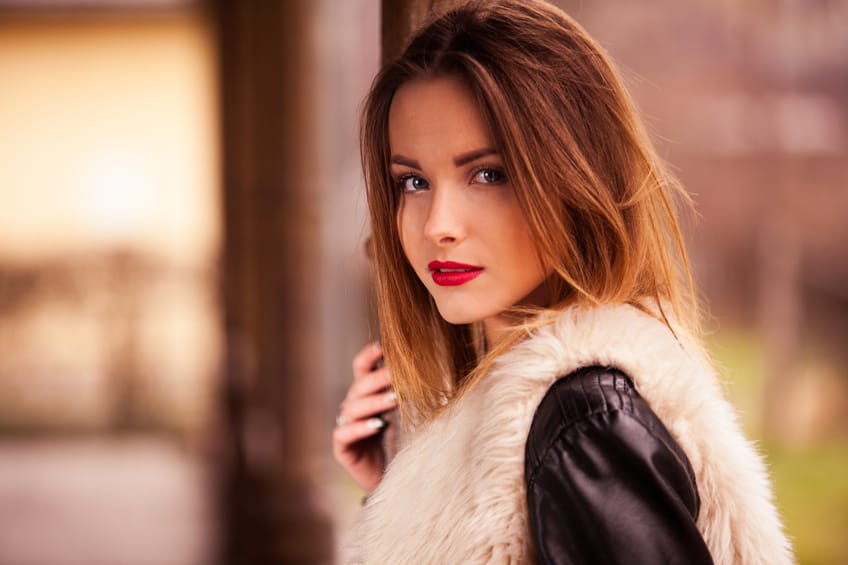 woman portrait beautiful fashion
