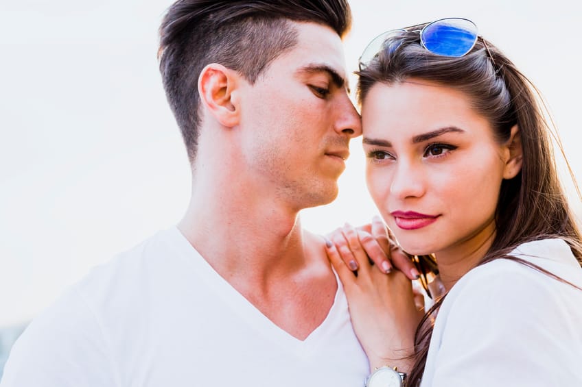 couple portrait pose romance sexy