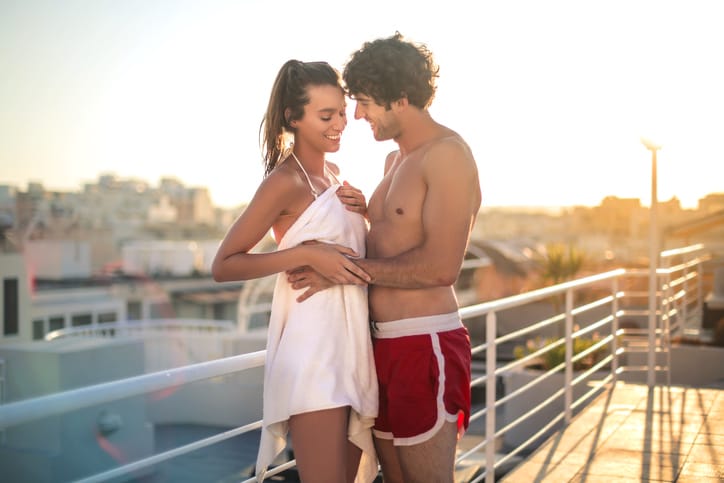 couple committed close date romance