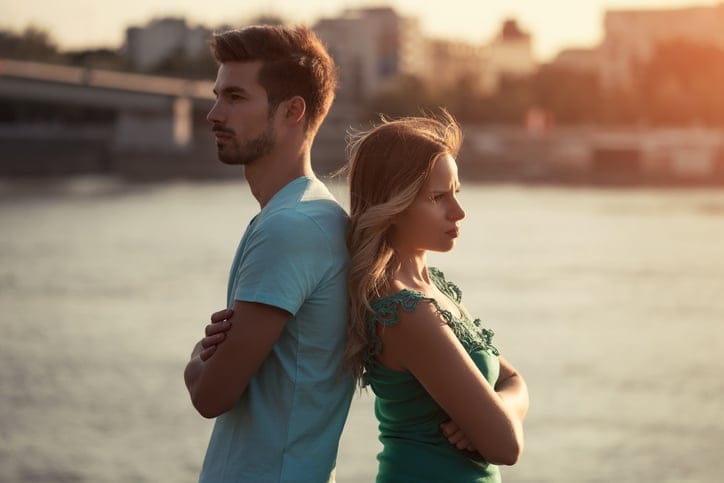 Gaslighting couple.