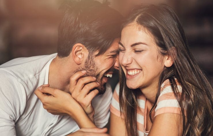 Young loving couple