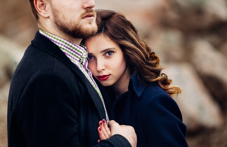 Portrait of an amazing young couple.