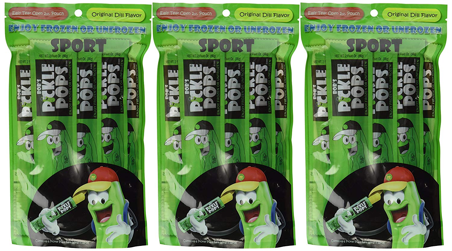 dill pickle ice pops