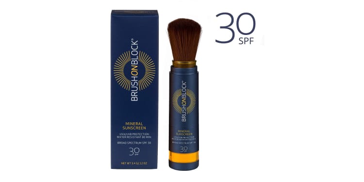 brush-on SPF