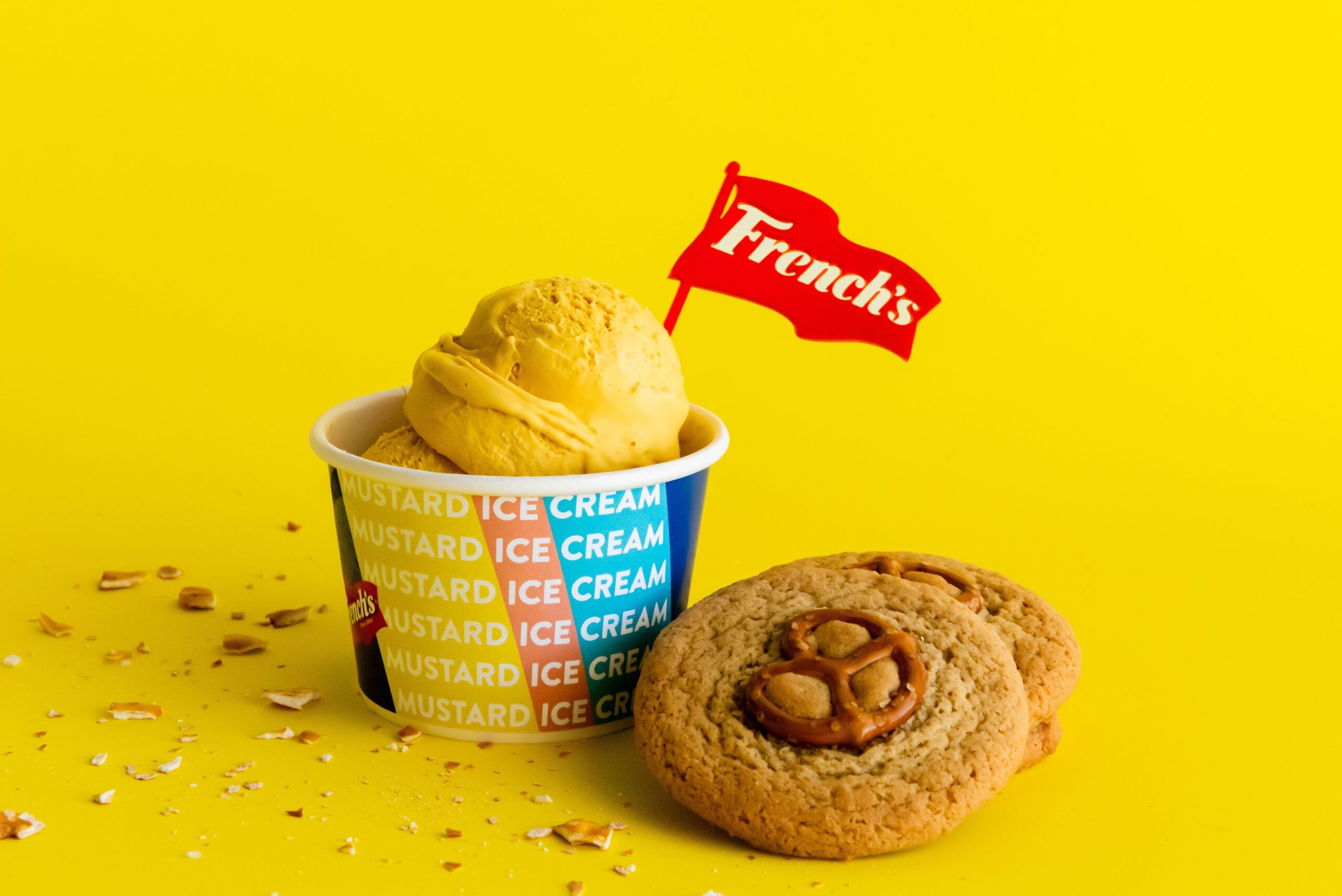 french's coolhaus mustard ice cream