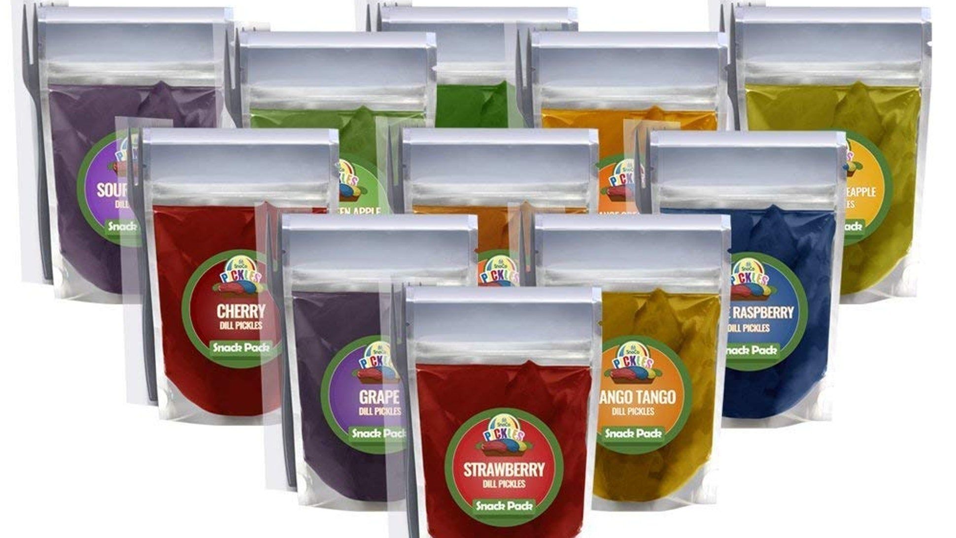 snow cone flavored dill pickles