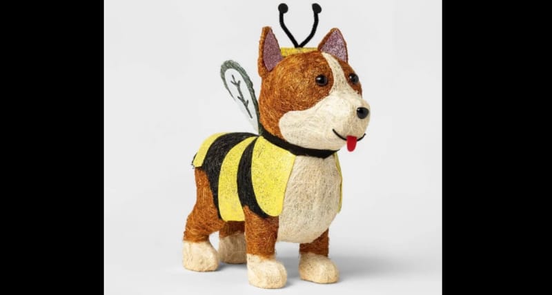 corgi halloween light