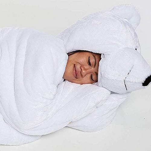 polar bear sleeping bag