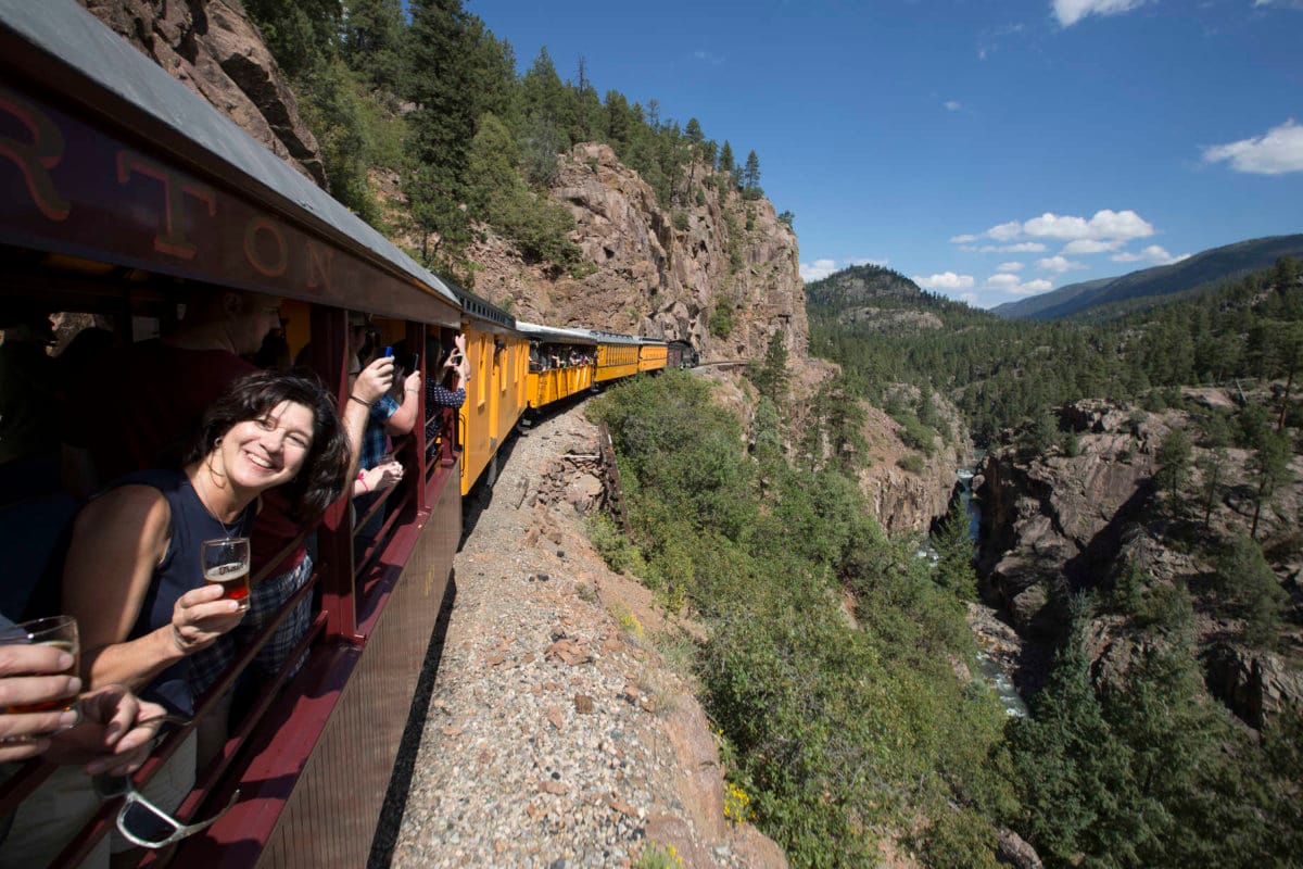 colorado beer train
