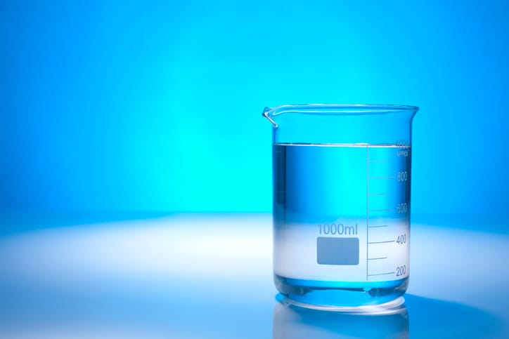 Science beaker.