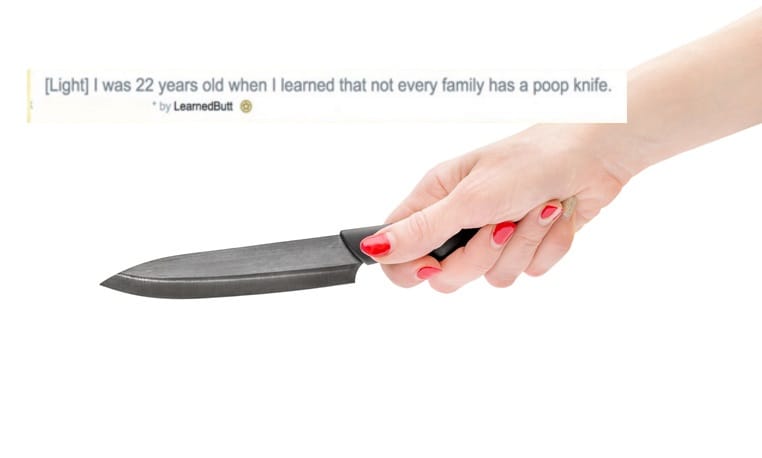 poop knife