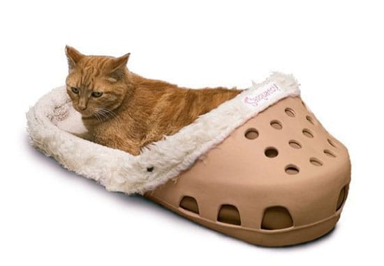 slipper dog bed