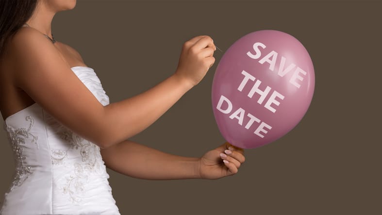 Save the Date balloon.