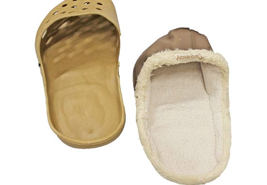 slipper dog bed