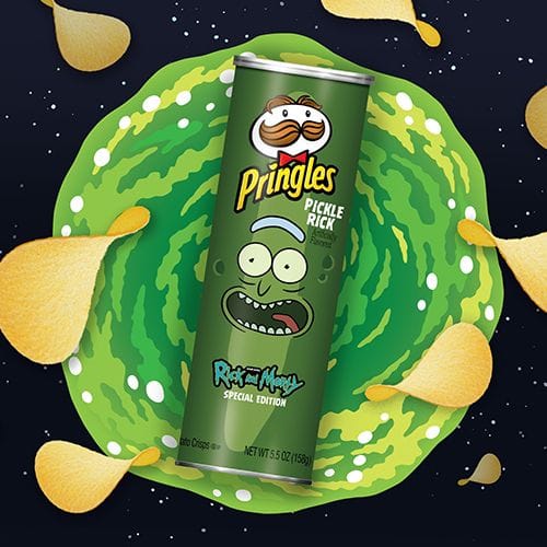 pickle rick pringles