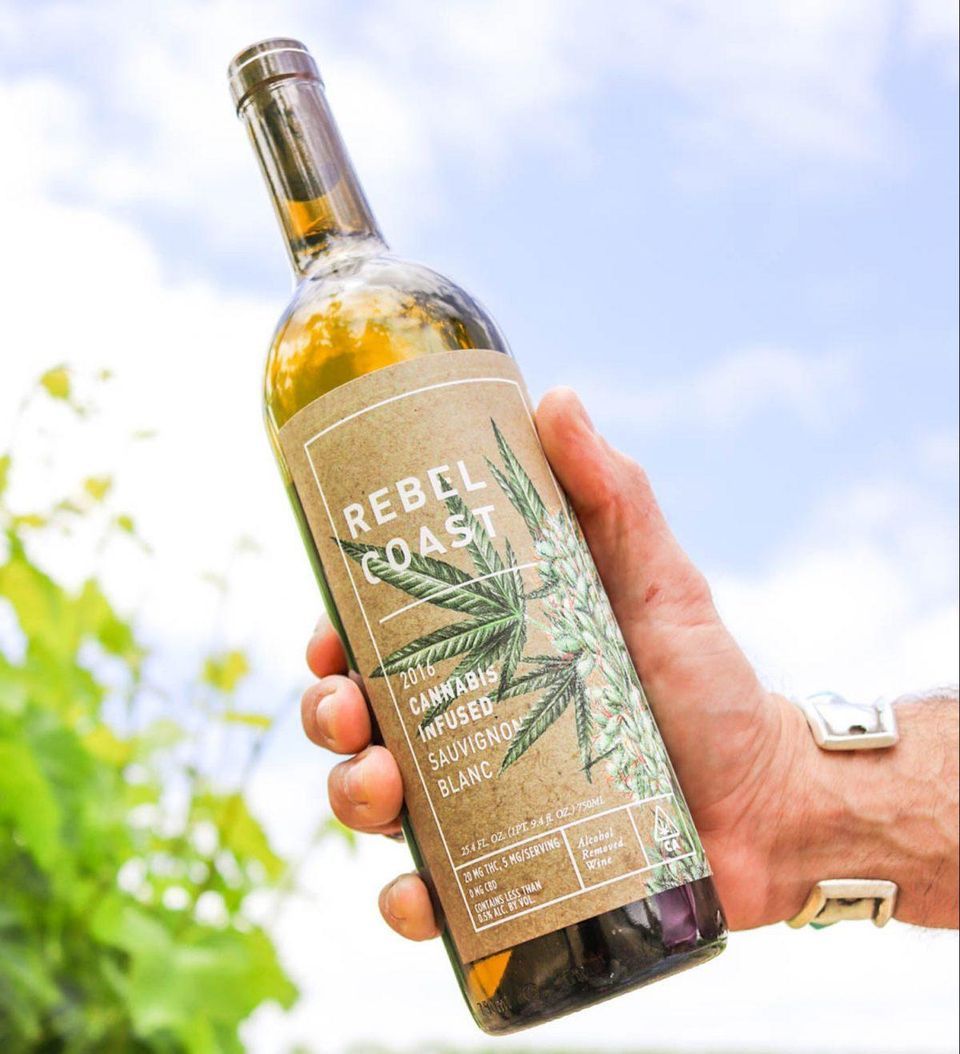 cannabis-infused wine