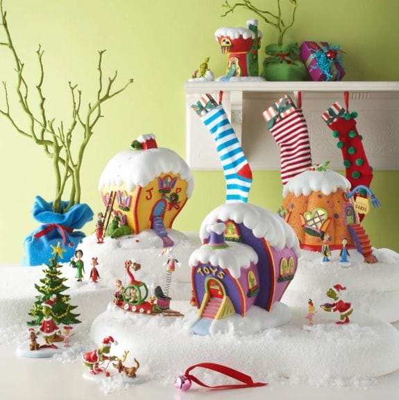 who-ville ceramic village