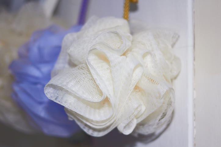 bath puff fascinator
