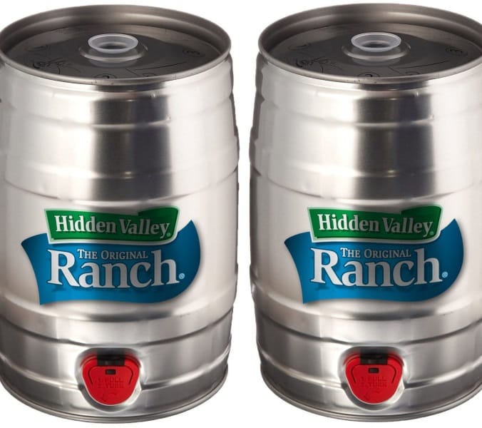 hidden valley ranch keg