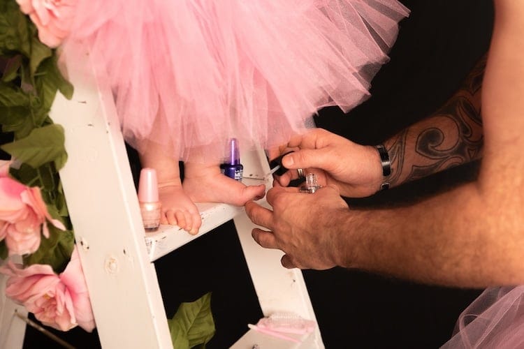 dad daughter tutu