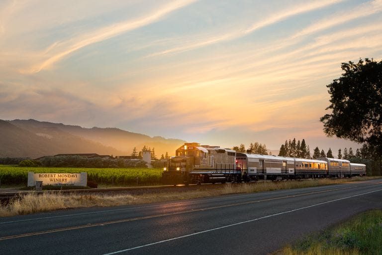 napa valley wine train