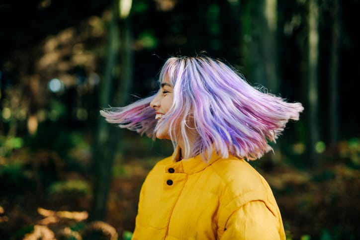 unicorn hair