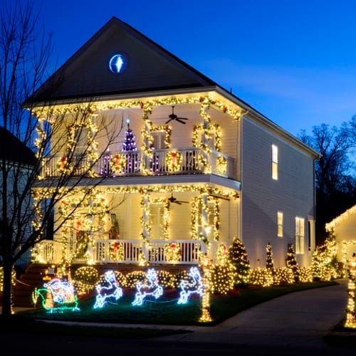 christmas lights